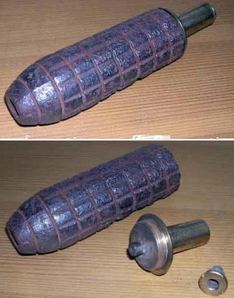 German WW1 Rifle Grenade Head - Model 1913 Missing Rod - Click Image to Close